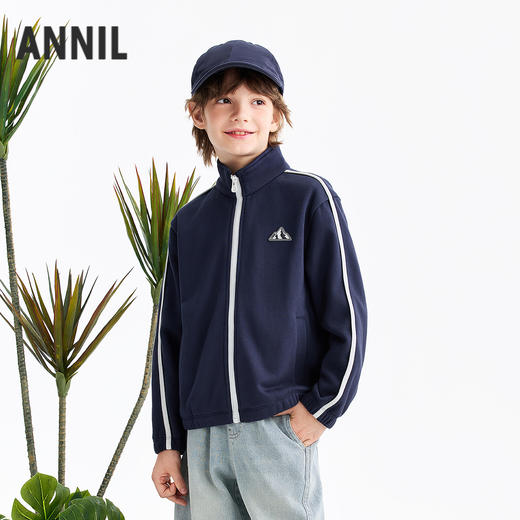 男童针织外套春季新款安奈儿童装EB615516 商品图1