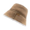 【澳洲品牌】EVERAU   羊皮毛拼接盆帽渔夫帽EAA042 商品缩略图1
