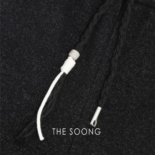 THESOONG|"云绒裤"醋酸羊毛缎面锁温云绒暖感中腰休闲裤HWKZ8266 商品图3