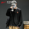 回力卫衣男春秋款圆领宽松长袖上衣2025秋季新款男士无帽休闲外套 商品缩略图3