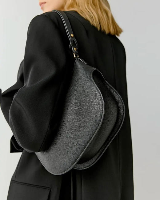 现货 THS-限时 之家 荔枝纹牛皮丰收单肩包 3色 CQ1426 商品图2