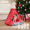 zeze圣诞雪帽宠物帐篷(红格格)-（包邮）-B 商品缩略图5