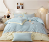 冬季恒温保暖一枝花牛奶绒床上用品四件套床单被套G117800037 商品缩略图0