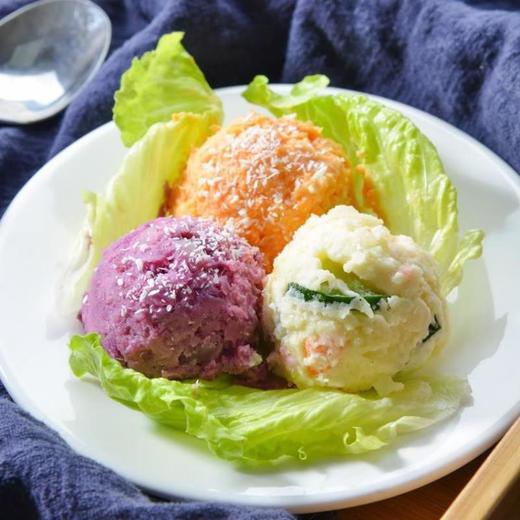 轻食料理 三色土物沙拉120g 商品图1