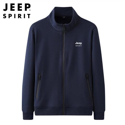 JEEP SPIRIT秋装卫衣男舒适运动休闲开衫卫衣上衣HL7020新款（主推） 商品图1