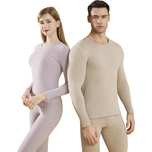 【羊绒蚕丝男女保暖套装】羊绒蚕丝  随心裁/包边可选 -15-5度 商品图4