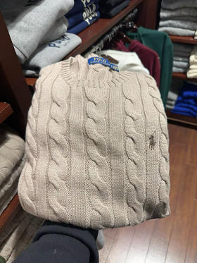 🔥男士麻花毛衣全线‼️💰899✈️❗️Ralph Lauren 拉夫劳伦男麻花毛衣🔥怎么搭都很高级！男款女穿也特别好看，快来搭配情侣款毛衣吧！