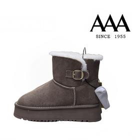 AAA 加绒雪地靴 229.90元（线上线下同时销售 不保证有货 没有原鞋盒介意勿拍）633996-WY