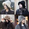 一周发货【麂皮绒渔夫帽 & 兔毛帽 & 流苏围巾】秋冬保暖又出片的必备好物~帽子版型立体，护耳御寒，软糯厚实；围巾披肩两用好物 商品缩略图0