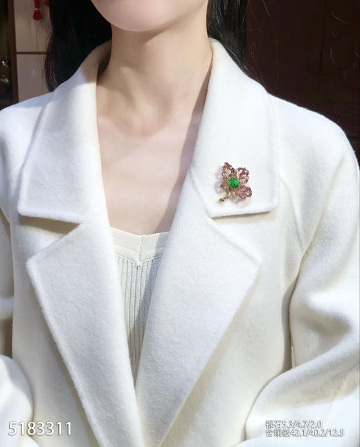 5183311，蛋面胸针。具体价格微信咨询 商品图4