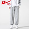 回力运动裤男士2024春秋新款宽松直筒阔腿裤针织束脚潮牌休闲裤子 商品缩略图5