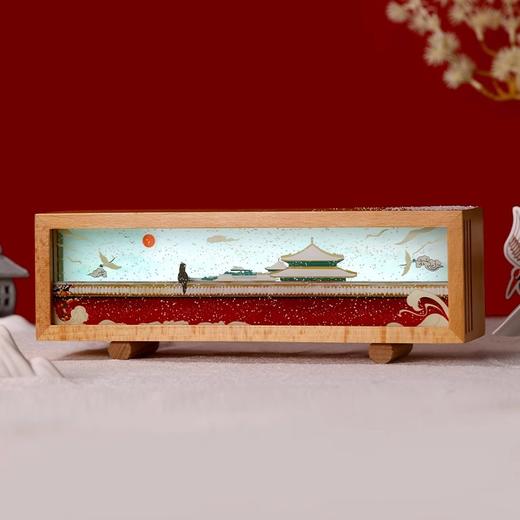 【云优选】故宫小夜灯木质拍拍灯摆件 博物馆文创氛围灯元旦新年春节礼物 商品图4