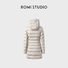 ROMI STUDIO“轻盈锁温”90白鹅绒高克重连帽羽绒外套 RWCAWT5305 商品缩略图2
