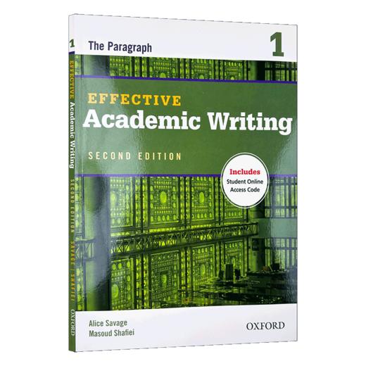 牛津学术英语写作教材1 英文原版 Oxford Effective Academic Writing1 英文版 进口原版英语书籍 OUP Oxford 商品图1