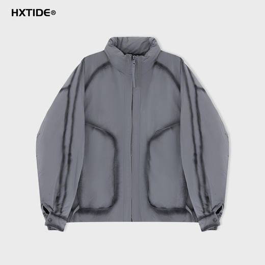 【新品上新】HX 冬季短款立领羽绒服C100540015101 商品图4