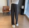【Cindy自留】 垂感天花板 高克重人字纹羊毛醋酸阔腿裤 高腰运动休闲裤  加厚秋冬 商品缩略图5