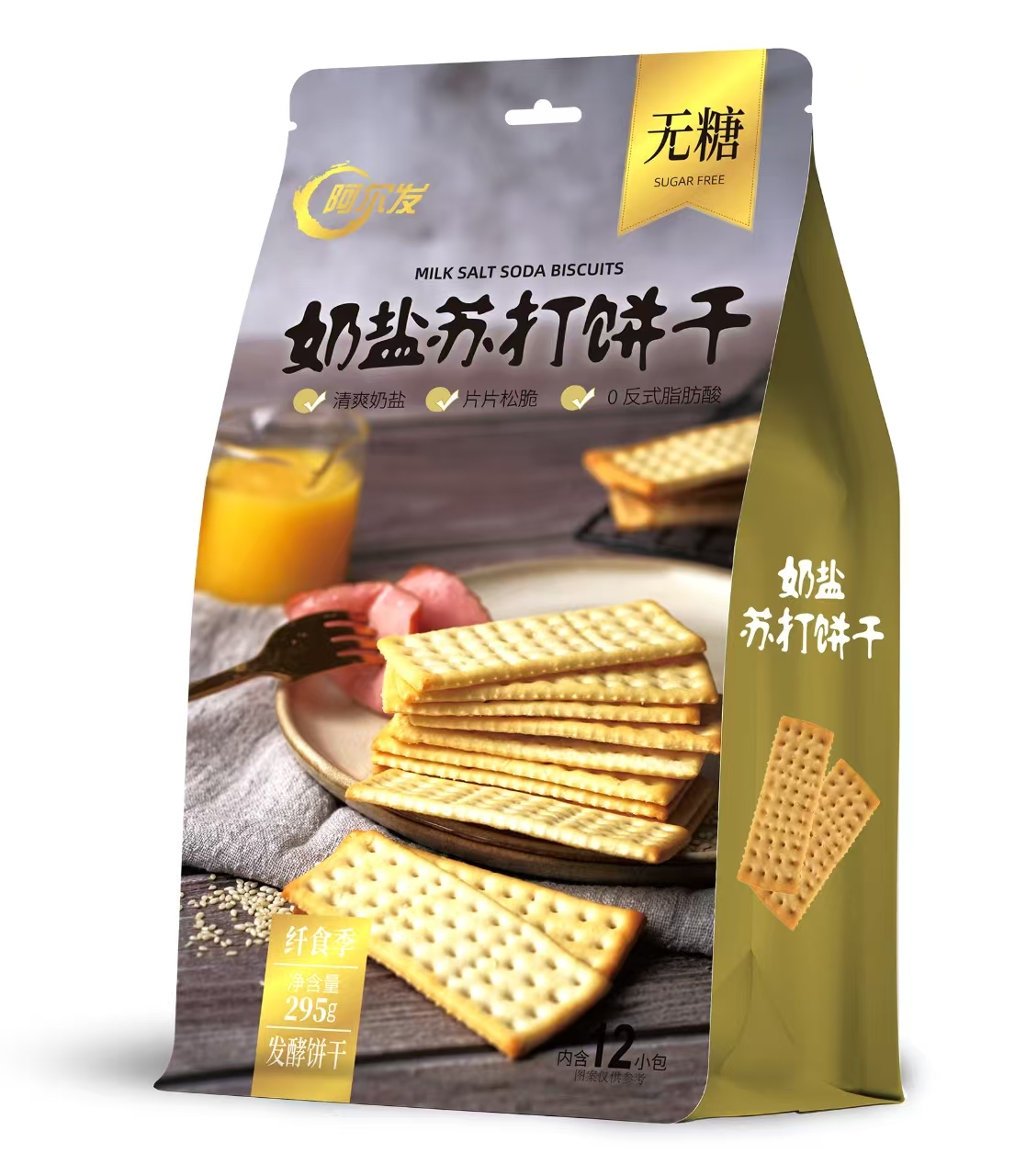 阿尔发奶盐苏打饼干295g