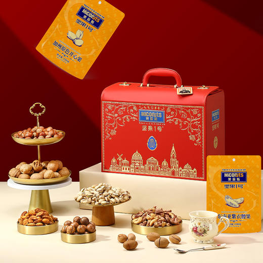 美荻斯坚果1号佳品坚果礼盒2220g 商品图0