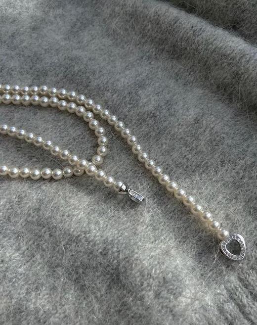 时尚智慧法式轻熟珍珠施华洛珍珠通勤百搭毛衣链 商品图7