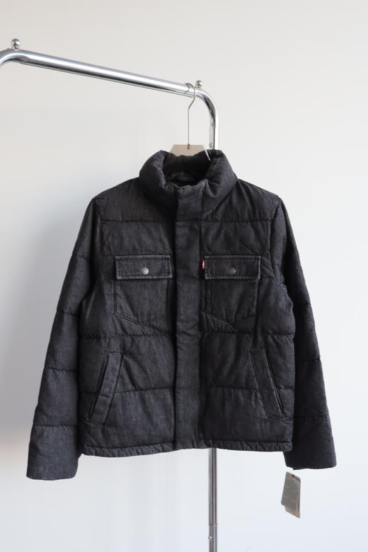 L.V.S 出口美单元单 秋冬美式复古水洗单宁厚棉服 MF029 商品图3