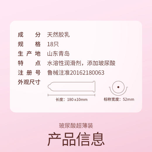 玻尿酸超薄装 18只 商品图11