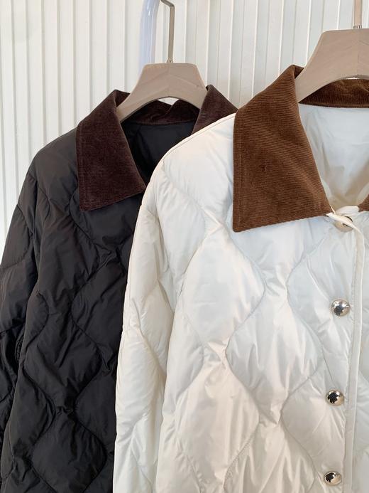 【高品质私服】【MC防风防水拼灯芯绒翻领羽绒服】外形轻巧/饱满有型，窥见匠心品质G1590-CC【无标出货 介意慎拍】 商品图10