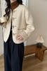 Le Malene 复古牛角扣气质小香风羊毛外套 21288 商品缩略图1