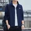 JEEP SPIRIT春秋卫衣男运动开衫外套宽松休闲卫衣HL2026（主推） 商品缩略图0