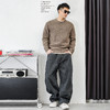 徐太浪【毛绒感 混纺保暖】假两件毛衣男秋冬款休闲内搭针织上衣 商品缩略图3