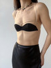 Her Senses｜重构 12B159YN 弧线网纱拼接1/2钢圈文胸 [ 黑BK01 ] 商品缩略图0