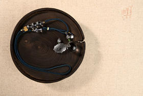 三生无限.红宝石白水晶时来运转禅意长链