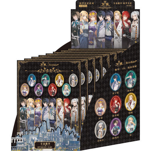 【单抽】盲盒徽章-绮罗花宴-龙族 商品图2