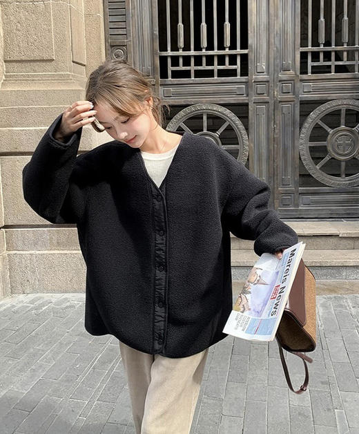 韩国订单羊羔毛外套棉服11242 商品图7