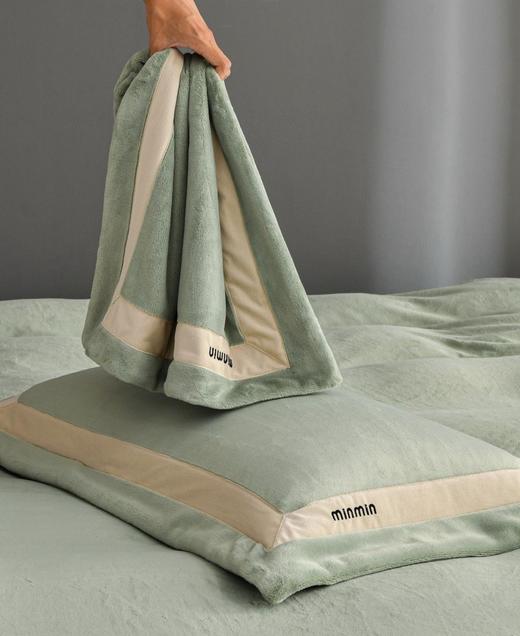 简约minmin牛奶绒刺绣四件套 商品图6