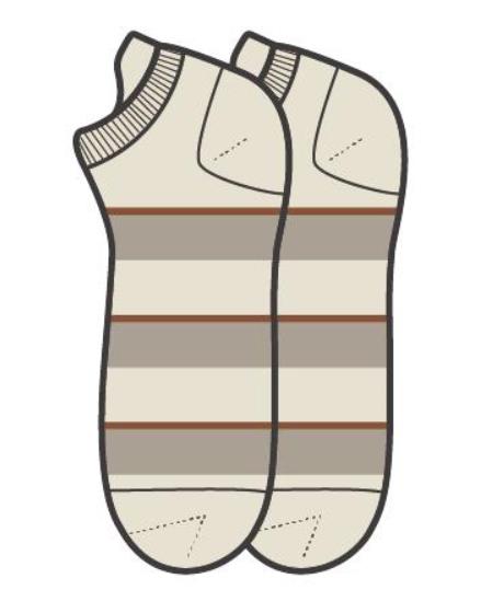 佐丹奴纯棉袜（2双）01152022 商品图1