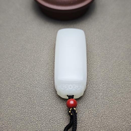 新疆和田玉且末料羊脂玉厚实平安牌 1122-2 商品图3