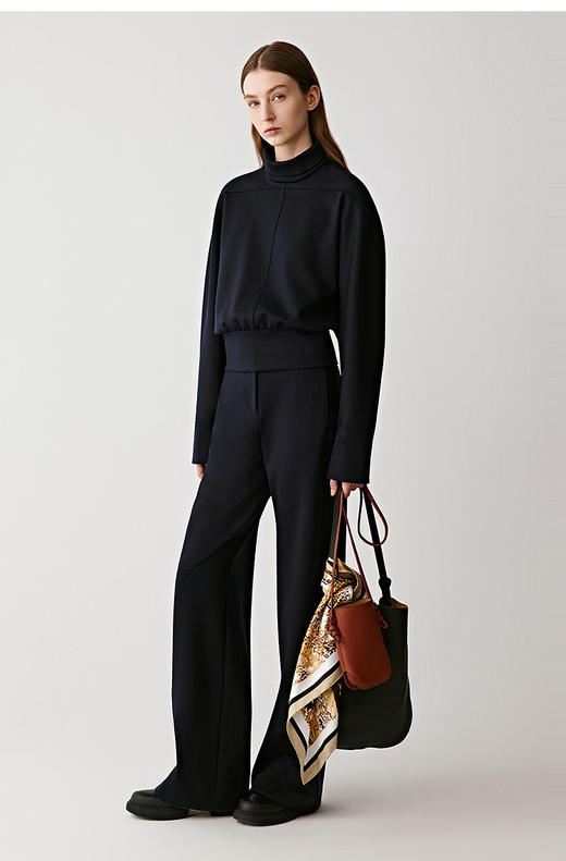 【高品质私服】【IC针织布直筒裤】弹性优异  纹理紧密  温暖舒适G1596-CC【无标出货 介意慎拍】 商品图3