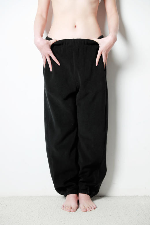 高克重加厚，500大克双面加绒卫裤。瑜伽训练小方标长裤女C112660 商品图9