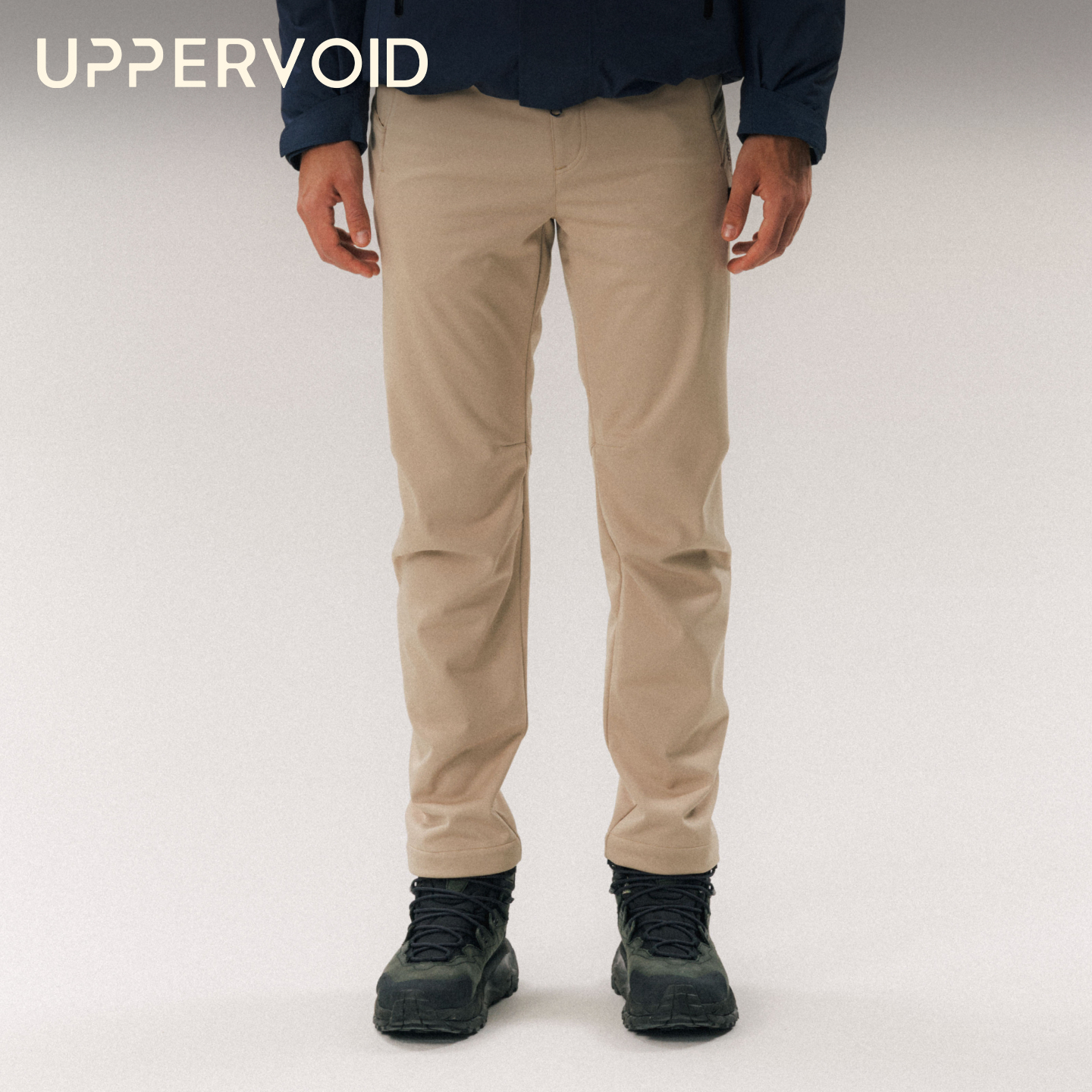 NABROK加绒软壳裤户外防风防水保暖男裤新款UPPERVOID二普纬度