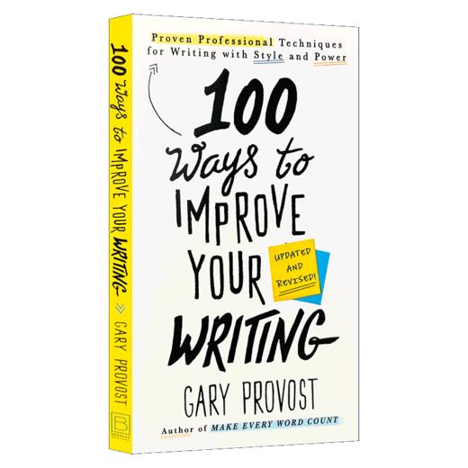 100种提高写作水平的方法 英文原版 100 Ways to Improve Your Writing 自我提升 英文版 英语写作工具书 进口原版书籍 新版 商品图1