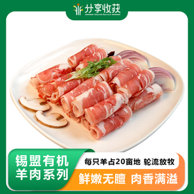 锡盟有机羊肉 | 生态牧场 每只羊占20亩地  轮流放牧