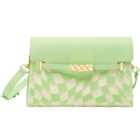 1004615303210 CHARLES&KEITH 女士拼色棋盘格单肩斜挎包CK2-20270943【270 * 80 * 0 mm】