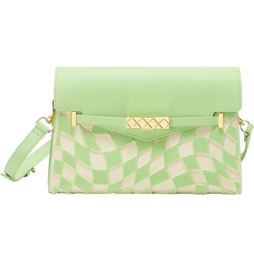 1004615303210 CHARLES&KEITH 女士拼色棋盘格单肩斜挎包CK2-20270943【270 * 80 * 0 mm】 商品图0