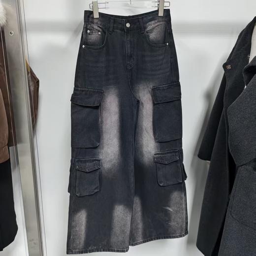 NC一粒扣磨破多袋牛仔工装裤50731 秋季 012283033053 商品图1