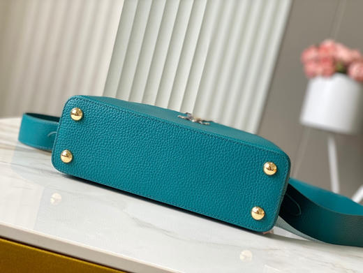 秋冬特惠💰1700 渠道级LV te级LV 全套包装 N81408/M48865孔雀绿 本款 Capucines BB号手袋 商品图8