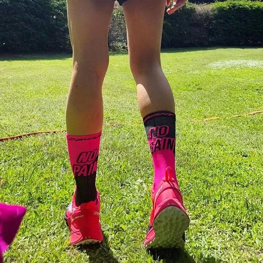 【79.9元单双，买两双再省10元】德国雪豹DYNAFIT跑步袜 08-0000071612 NO PAIN NO GAIN SK 商品图4