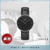 F1G00100147 丹尼尔惠灵顿DANIEL WELLINGTON |DW 36MM英伦经典百搭黑色皮表带石英表 男女中性【无电】 商品缩略图1