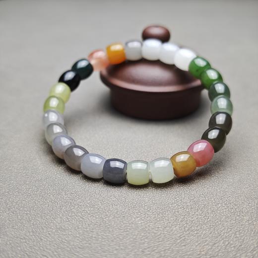 特惠！和田玉多宝老型珠直切多宝手串 1122-20 商品图3