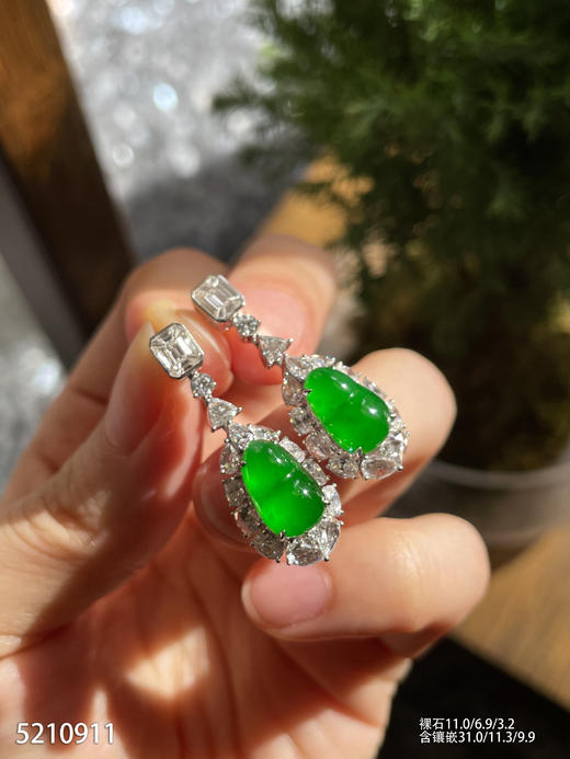 5210911，福豆耳坠。具体价格微信咨询 商品图2