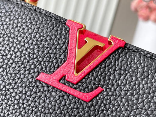 秋冬特惠💰1450 渠道级LV 新品 te级LV 全套包装 N82904/M48865黑拼红鸵鸟 本款 Capucines 手袋 商品图3